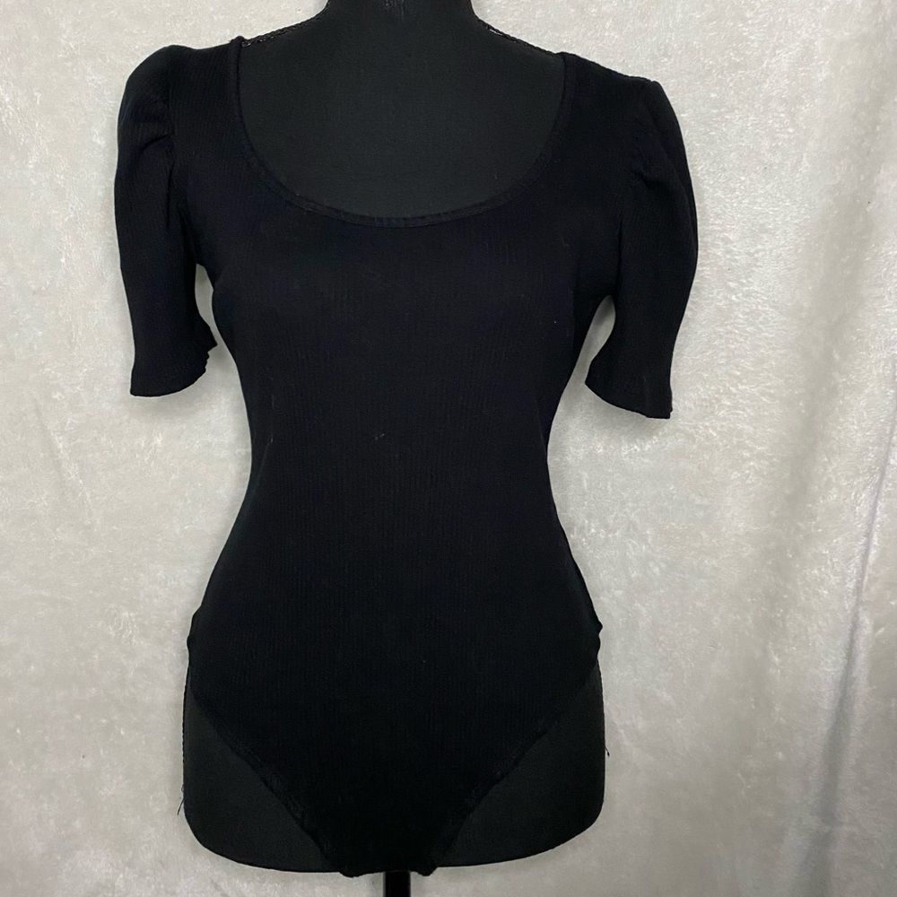 Wild Fable Black Bodysuit M